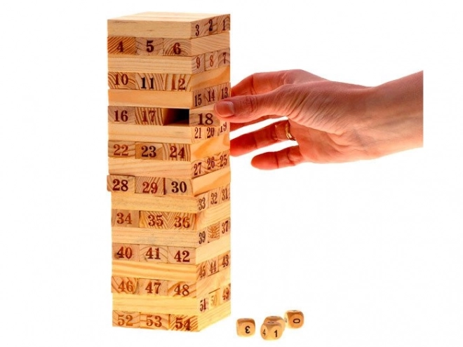 Leseni stolp JENGA STOCK TOWER GR0189