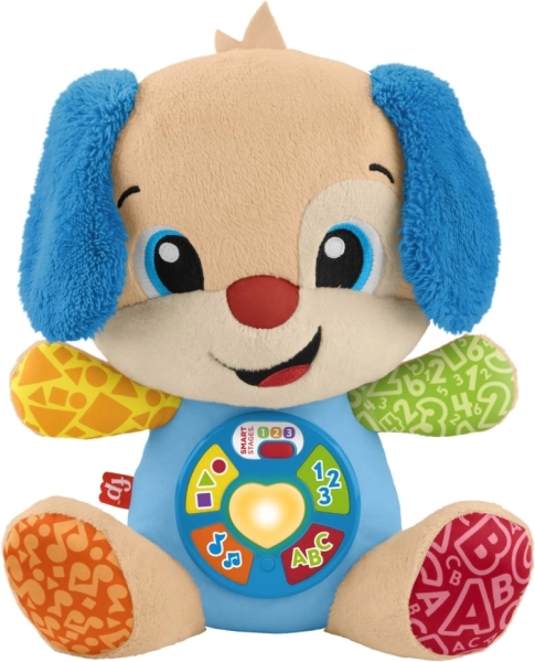 FISHER-PRICE SMEJ SE IN UČI SMART STAGES kužek – interaktivni večjezični pliš