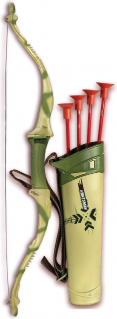 Otroški lok s puščicami Huntsman Longbow 61 cm