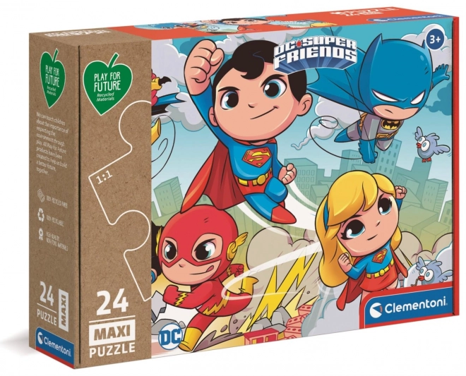 Clementoni puzzle DC Super Friends MAXI 24 kosov
