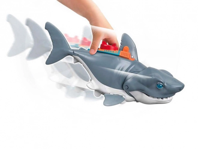 Mega napadalni morski pes Imaginext s premičnimi čeljustmi