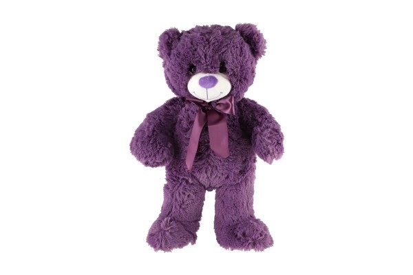 Plišasti medvedek Michael vijoličen 35 cm
