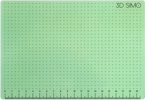 Risarska podloga za 3D peresa 3Dsimo