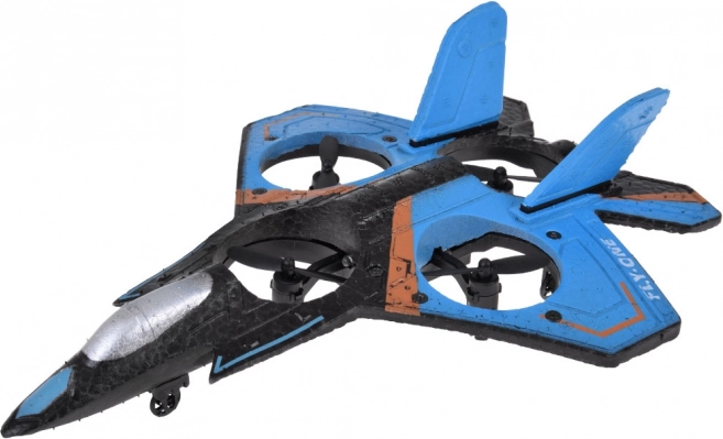 Daljinsko vodeni dron Quadcopter z LED diodami