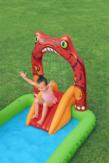 Dinozavrski svet Igralna površina 241x140x137cm BESTWAY