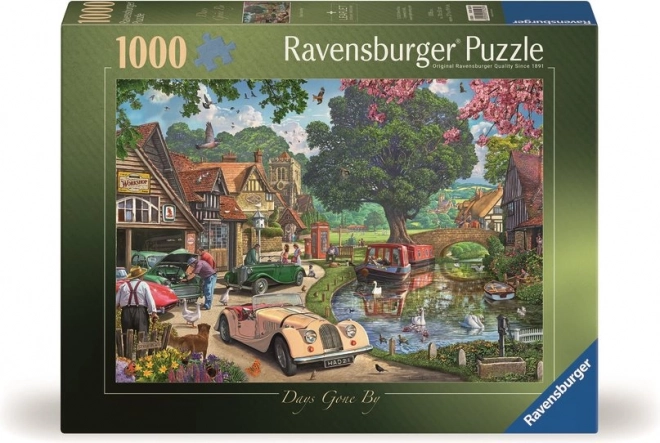 Nostalgijska scena Puzzle od Ravensburgerja 1000 kosov