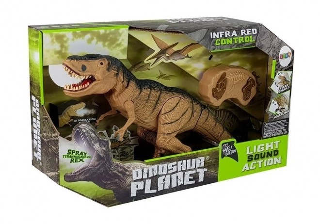 Daljinsko vodeni Tyrannosaurus Rex z meglo