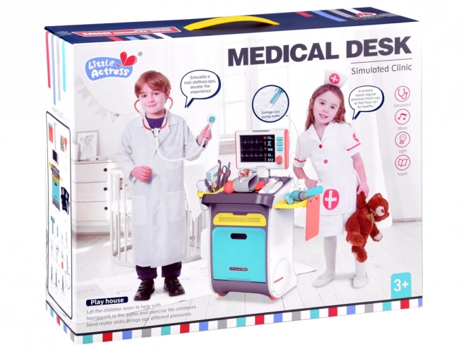 Medicinski komplet zdravstveni center mali medicinski voziček ZA4197
