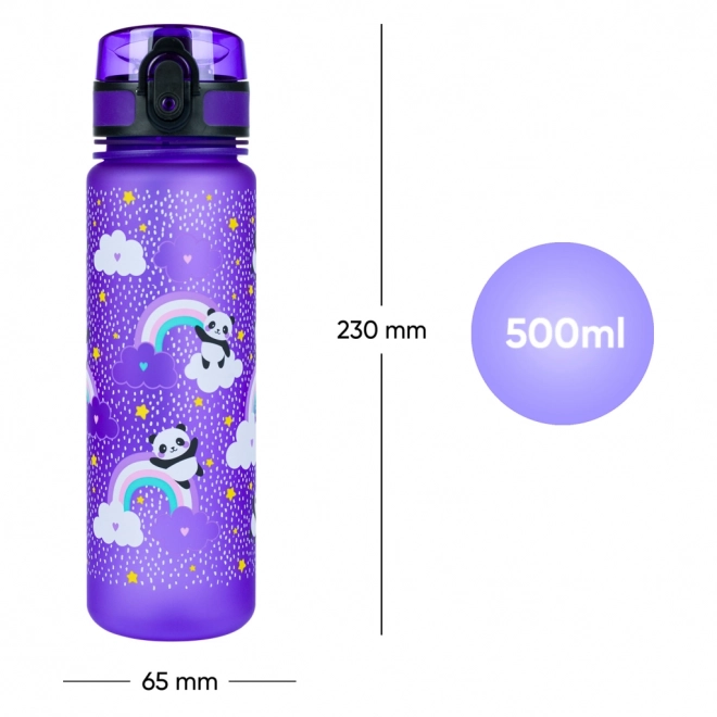 BAAGL Tritanova steklenica za pitje Jungle Panda, 500 ml