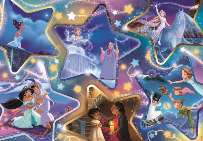 CLEMENTONI DISNEY sestavljanka – čarobni trenutki, 104 koščkov