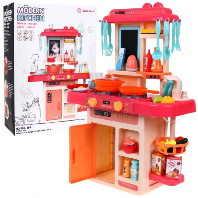 Otroška Kuhinja Modern Kitchen Roza