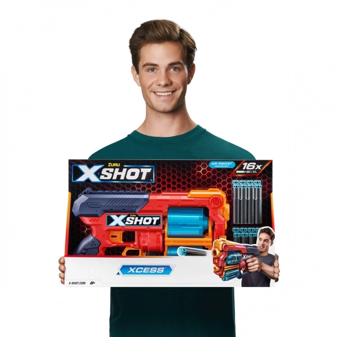 Izstreljevalec X-Shot Excel Xcess (16 puščic) oranžna