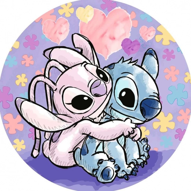 Okrogla sestavljanka Stitch 500 kosov