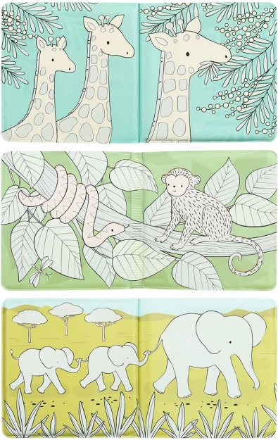 Čarobna knjižica za vodo A Little Lovely Company – Savanna