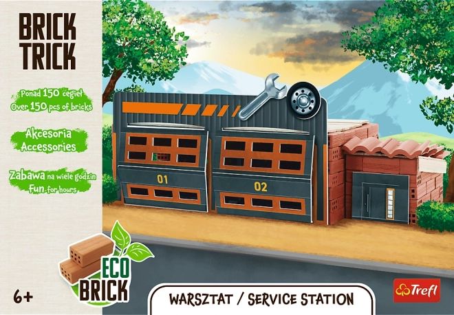 TREFL BRICK TRICK Autobliščica L 150 delov