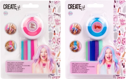 Set barv za lase z elastikami CREATE IT!