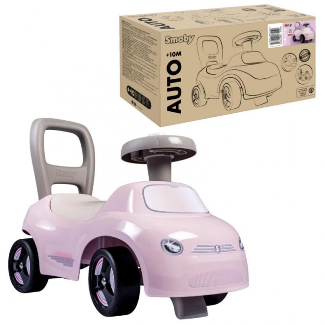 Smoby Poganjalec Avto Roza
