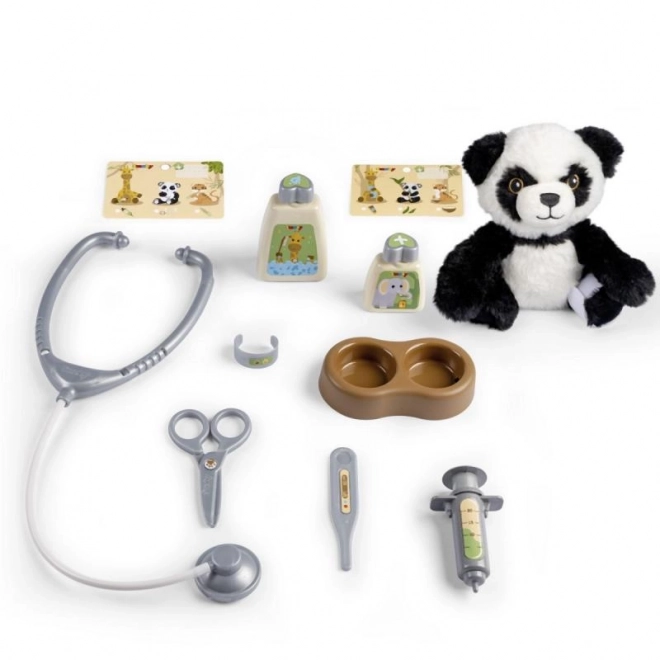 Veterinarska oprema s pando in prenosnim zaboje 2v1
