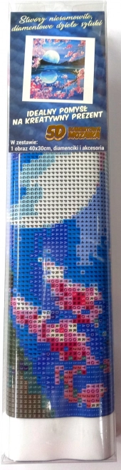 Norimpex Diamantno slikanje Vzhajajoča luna 30x40cm