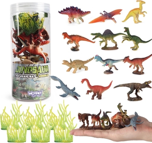 Set 18 dinozavrovih figur WOOPIE