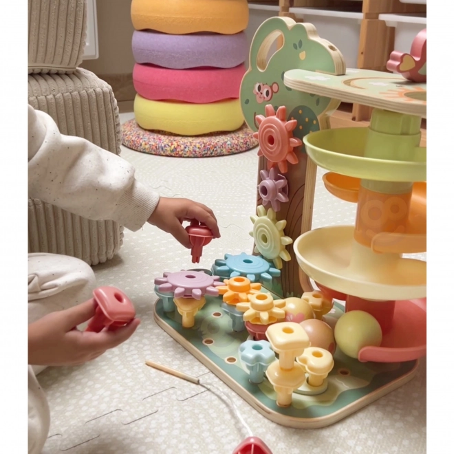 Woopie Green - Aktivno Drevo Montessori 4v1 FSC