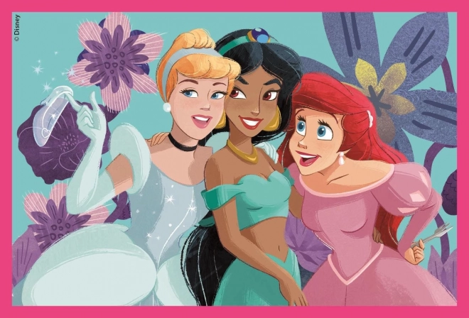 CLEMENTONI Slikovne kocke Disney princese, 6 kock