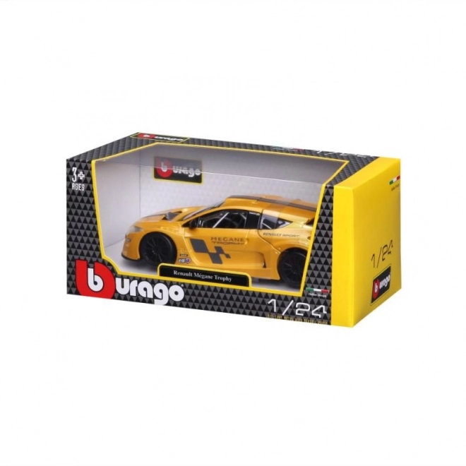 Bburago 1:24 Renault Mégane Trophy Metallic Rumena 18-22115