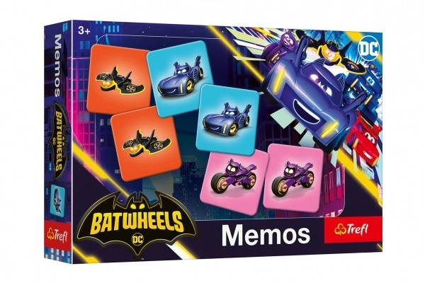 Pexeso Batmanov vozni park Batkolesa