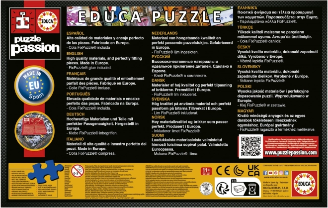 EDUCA sestavljanka Zabava pod gladino 500 kosov