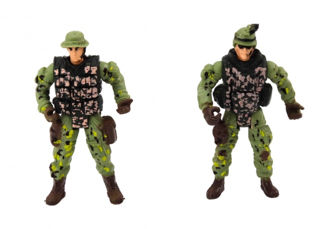 Vojaški igralni set s figurami in dodatki