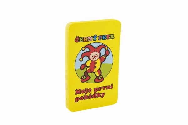 Črni Peter Moje prve pravljice družabna igra - karte v plastični škatlici 6x9 cm