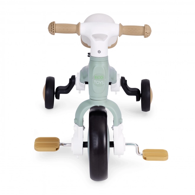 Ravnotežno kolo s pedali - vadbena kolesca 3v1 ECOTOYS