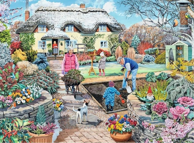 Sestavljanka Dedkov vrt 500 koščkov Ravensburger