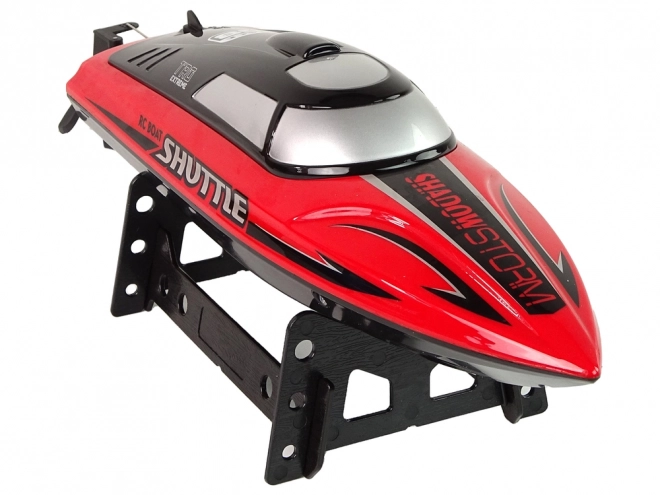 Motorni čoln R/C 2.4G Rdeč 20-25 km/h