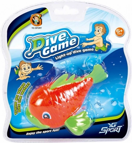 Zasveti ob stiku z vodo