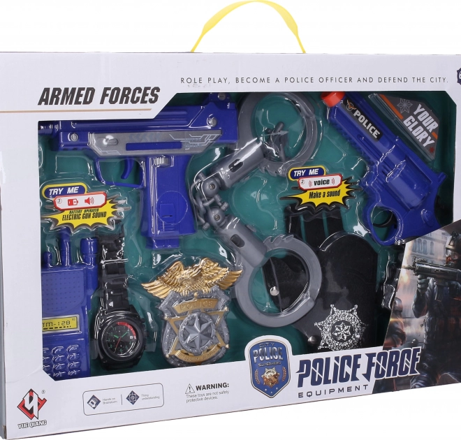 Policijski komplet orožja 18 cm