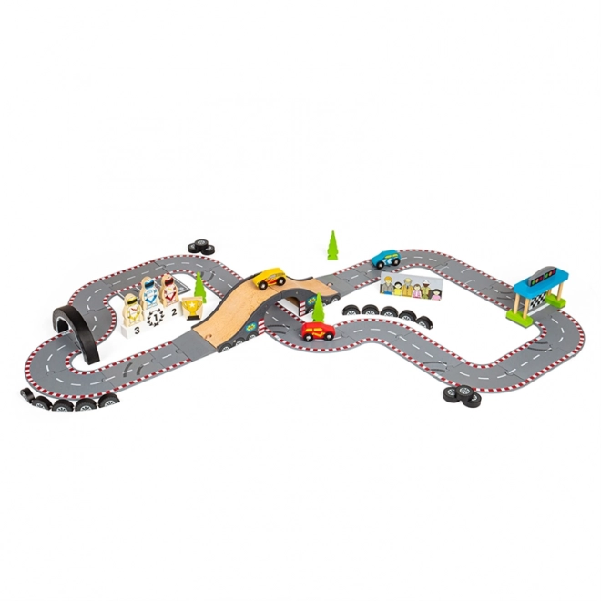 Bigjigs Rail Lesena proga dirkalni dan