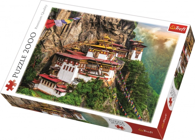 Sestavljanka Tigrovo gnezdo Bhutan 2000 kosov