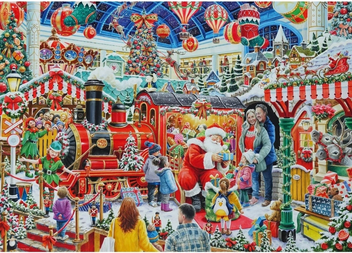 Ravensburger puzzle Božič 1000 kosov