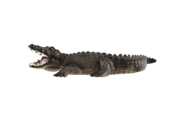 Plastični krokodil zahodnoafriški 17cm v vrečki