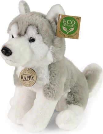Plišasti pes Husky sedeči 23 cm