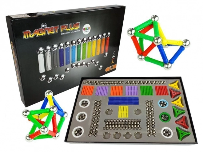 Magnetne kocke Magnastix 560 + set tabla