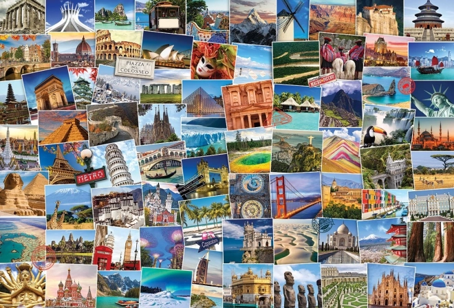 EUROGRAPHICS Puzzle Svetobolnik 2000 kosov