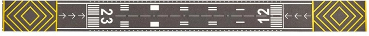 Runway trak za realistično igro