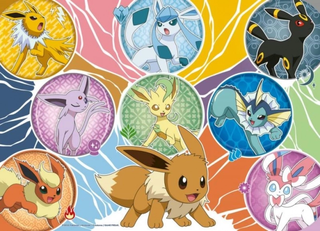 Pokémon sestavljanka 4x100 kosov
