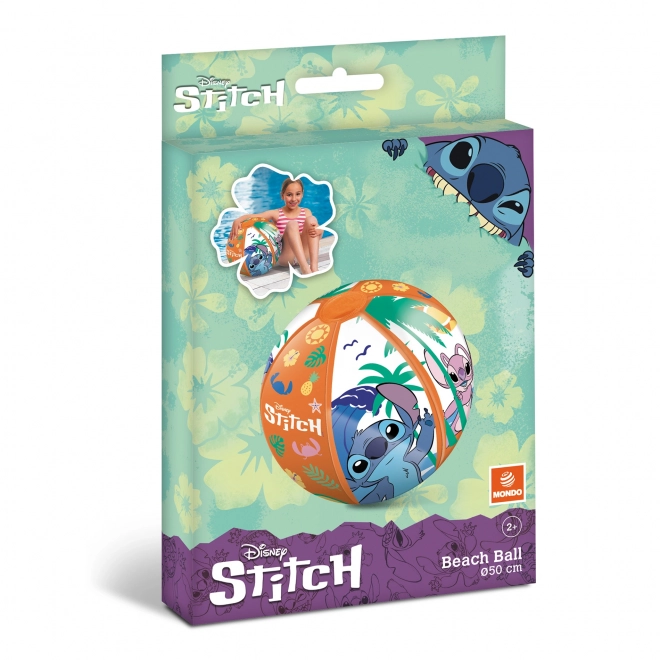 Napihljiva žoga z motivom Stitch 50 cm