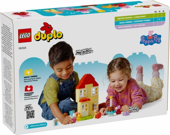 LEGO DUPLO 10433 Pujsa Pepa in rojstnodnevna hiša