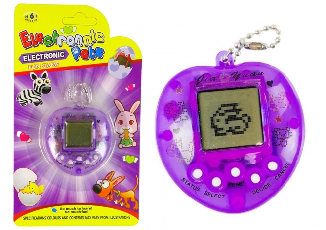 Elektronska igra Tamagotchi Pet Game vijolična