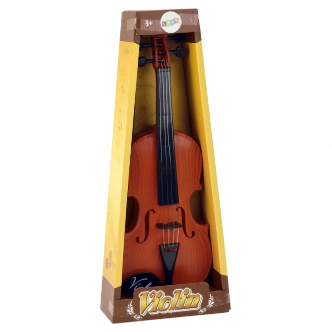 Violine za otroke z rjavim lokom