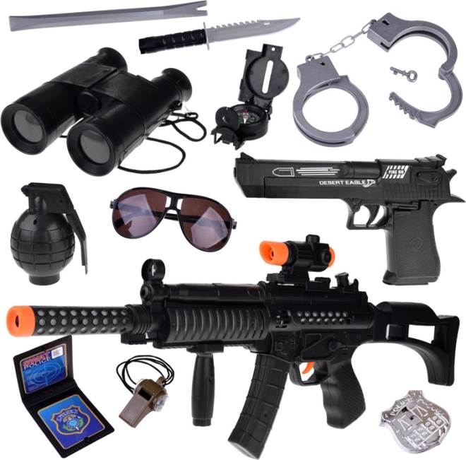 Zabaven policijski set za otroke